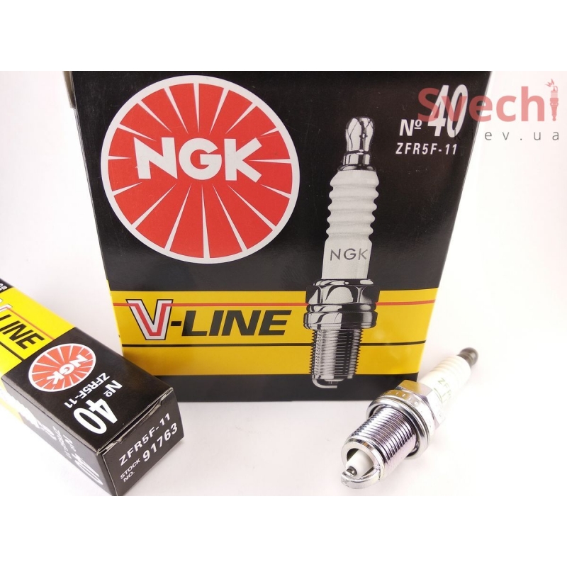 NGK ZFR5F-11 свеча зажигания NGK V-Line, купить в Украине